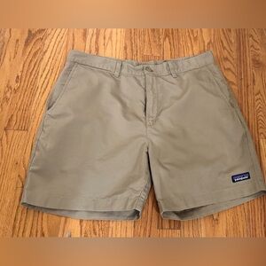 Patagonia All-Wear Shorts 34 Mojave Khaki Organic Cotton/ Hemp Blend Chino